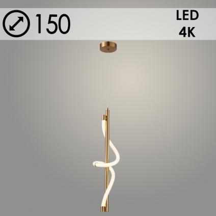 Подвес K38720/1HQ B BRASS латунь 21W LED 4000К d150 h590, 24